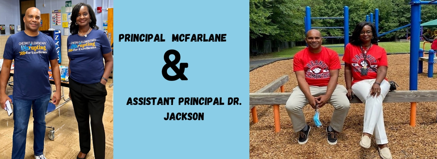Principal McFarlane and Dr. Jackson